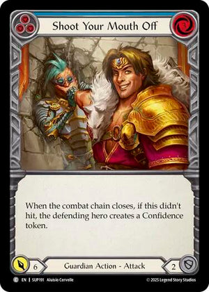 Shoot Your Mouth Off (Blue) (SUP191) [Super Slam]