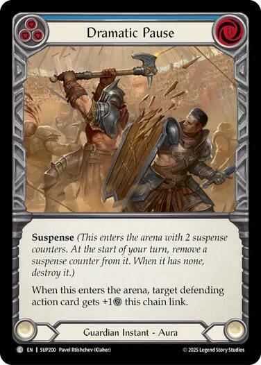 Dramatic Pause (Blue) (SUP200) [Super Slam]