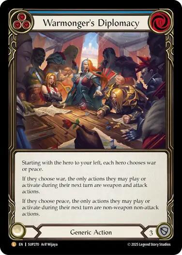 Warmonger's Diplomacy (SUP270) [Super Slam]