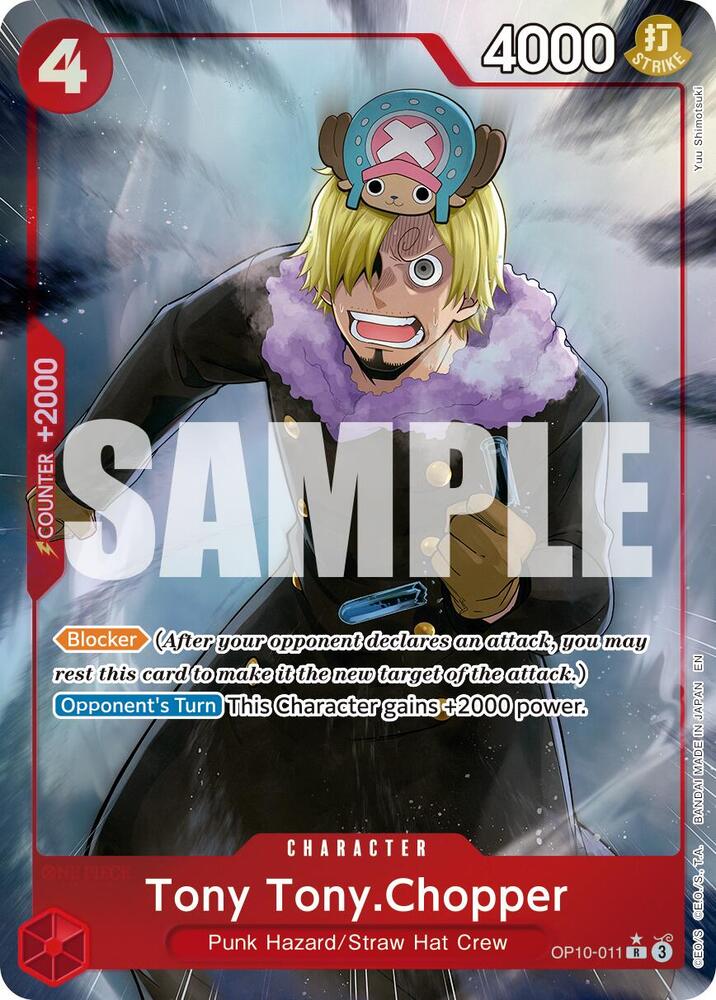 Tony Tony.Chopper (Alternate Art) (OP10-011) [Premium Booster -The Best- Vol. 2]