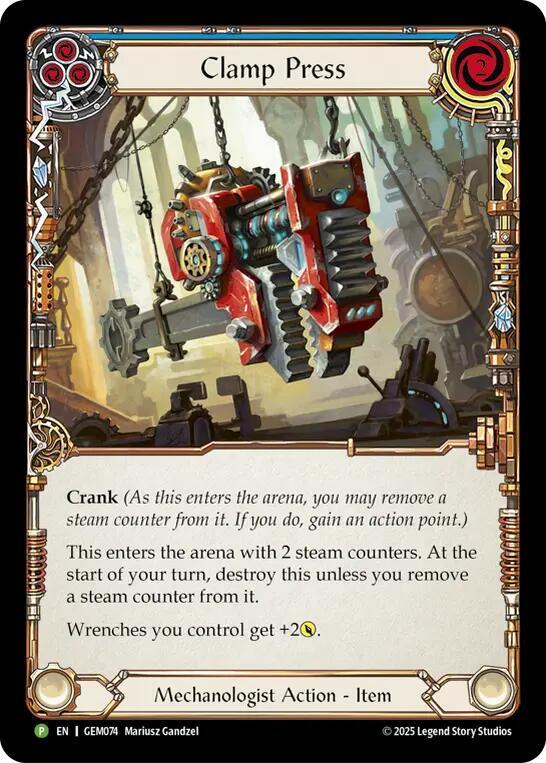 Clamp Press (GEM074) [GEM Pack 3]