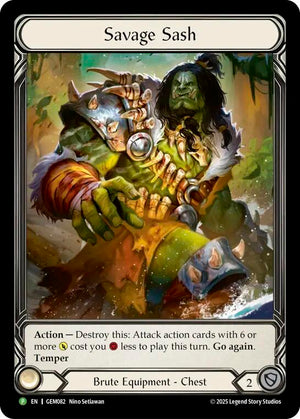 Savage Sash (GEM082) [GEM Pack 3]