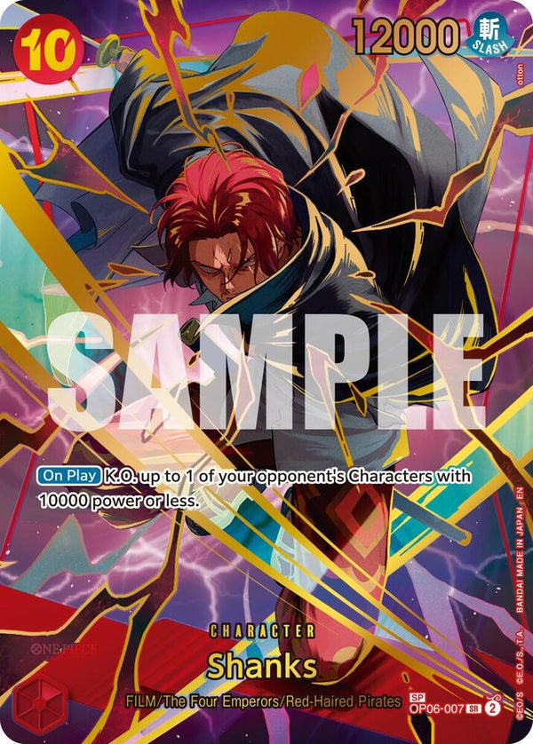 Shanks (SP) (OP06-007) [Premium Booster -The Best- Vol. 2]