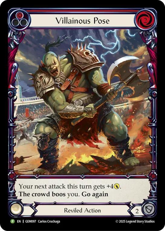Villainous Pose (GEM097) [GEM Pack 3]