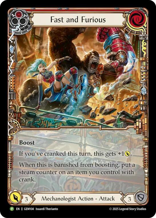 Fast and Furious (GEM104) [GEM Pack 3]