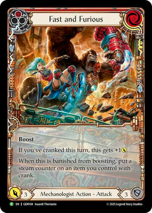 Fast and Furious (GEM104) [GEM Pack 3]