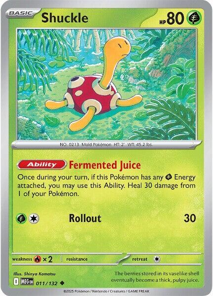 Shuckle - 011/132 [ME01: Mega Evolution]