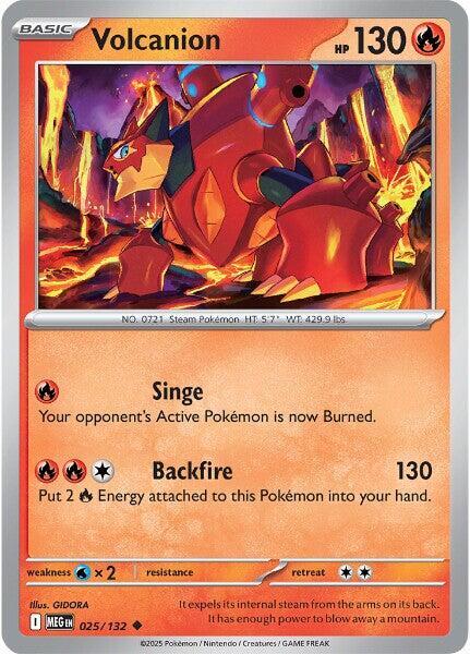 Volcanion (025/132) [ME01: Mega Evolution]