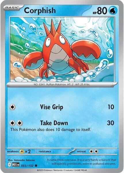 Corphish (033/132) [ME01: Mega Evolution]