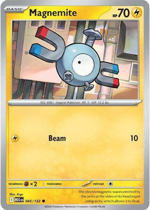Magnemite (045/132) [ME01: Mega Evolution]