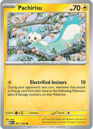 Pachirisu (051/132) [ME01: Mega Evolution]