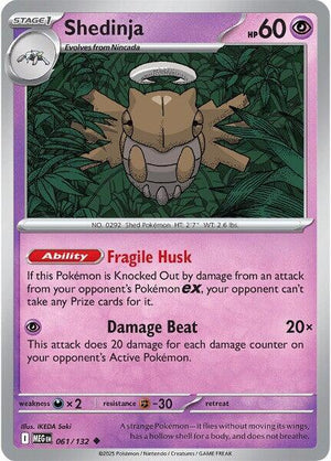 Shedinja - 061/132 [ME01: Mega Evolution]
