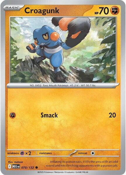 Croagunk (078/132) [ME01: Mega Evolution]