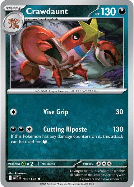 Crawdaunt (085/132) [ME01: Mega Evolution]