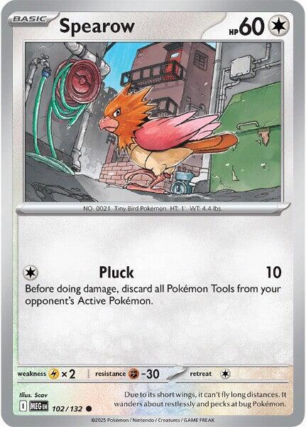 Spearow - 102/132 [ME01: Mega Evolution]