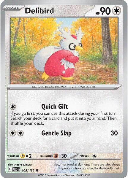 Delibird - 105/132 [ME01: Mega Evolution]