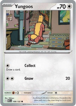 Yungoos (109/132) [ME01: Mega Evolution]