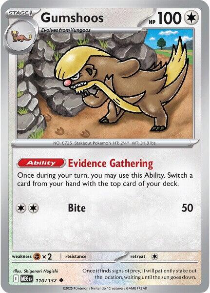 Gumshoos - 110/132 [ME01: Mega Evolution]