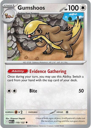 Gumshoos - 110/132 [ME01: Mega Evolution]