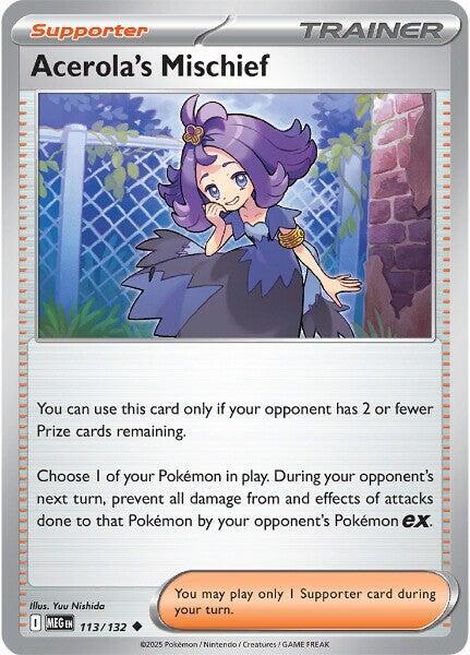 Acerola's Mischief - 113/132 [ME01: Mega Evolution]