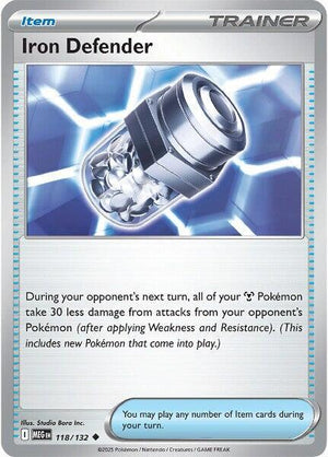 Iron Defender (118/132) [ME01: Mega Evolution]
