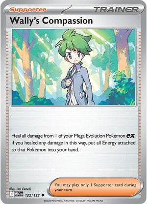 Wally's Compassion - 132/132 [ME01: Mega Evolution]
