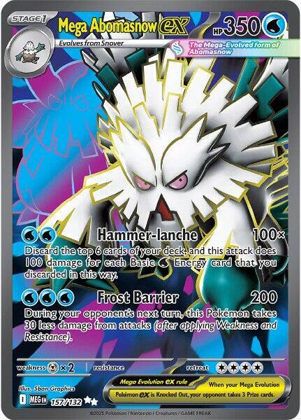 Mega Abomasnow ex - 157/132 [ME01: Mega Evolution]