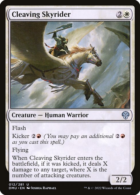 Cleaving Skyrider (12) [Dominaria United]