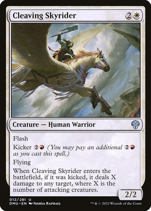Cleaving Skyrider (12) [Dominaria United]