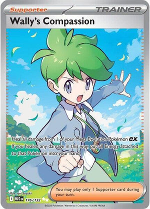 Wally's Compassion - 176/132 [ME01: Mega Evolution]