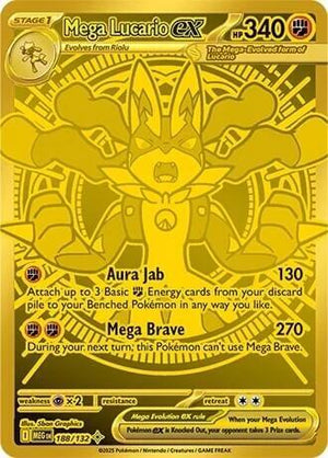 Mega Lucario ex - 188/132 [ME01: Mega Evolution]