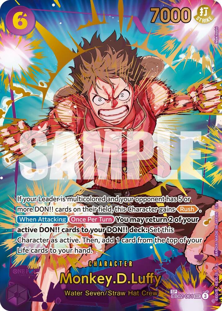 Monkey.D.Luffy - EB02-061 (SP) [Premium Booster -The Best- Vol. 2]
