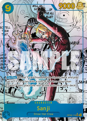 Sanji - OP06-119 (Manga) [Premium Booster -The Best- Vol. 2]