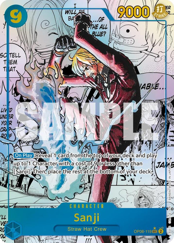 Sanji - OP06-119 (Manga) [Premium Booster -The Best- Vol. 2]