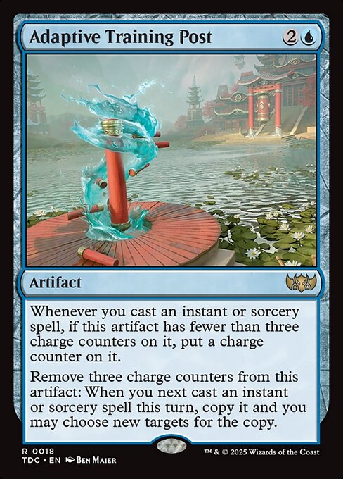 Adaptive Training Post (18) [Tarkir: Dragonstorm Commander]