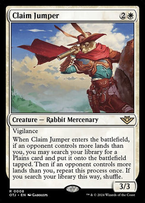 Claim Jumper (8) [Outlaws of Thunder Junction]