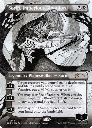 Sorin, Imperious Bloodlord (1244) [Secret Lair Drop] [Borderless]