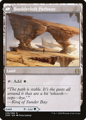 Branchloft Pathway // Boulderloft Pathway (ZNR-258) [The List] Reverse