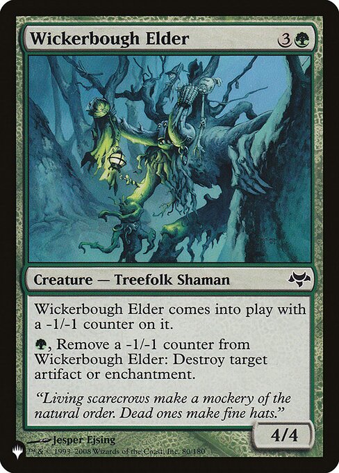 Wickerbough Elder (EVE-80) [The List]