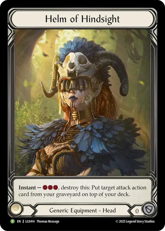 Helm of Hindsight - LGS414 [Flesh and Blood Promo Cards]