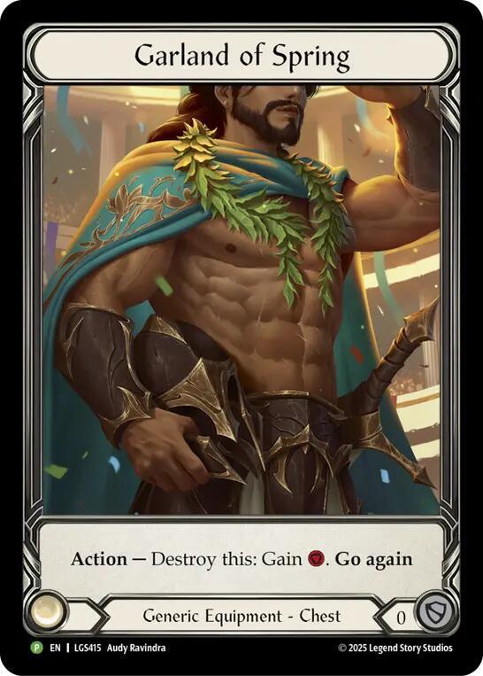 Garland of Spring - LGS415 [Flesh and Blood Promo Cards]