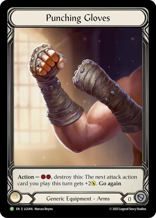 Punching Gloves - LGS416 [Flesh and Blood Promo Cards]