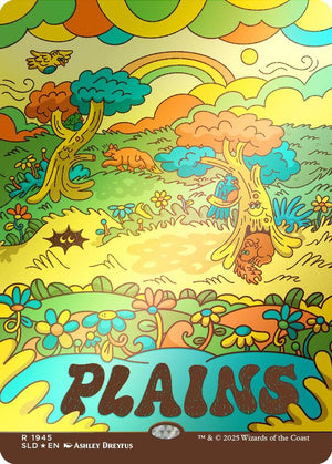 Plains (1945) (Rainbow Foil) [Secret Lair Drop]