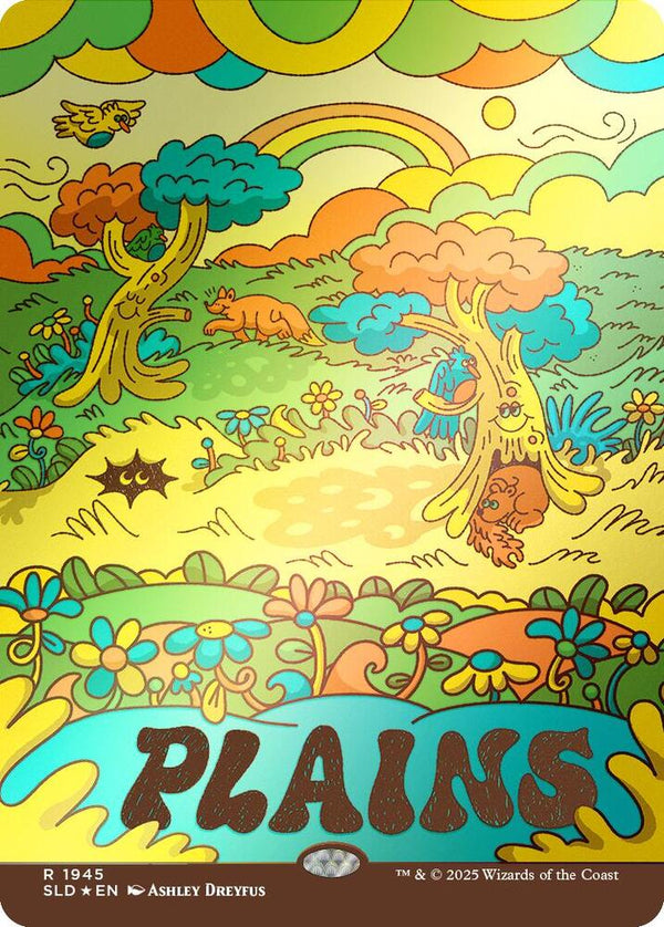 Plains (1945) (Rainbow Foil) [Secret Lair Drop]