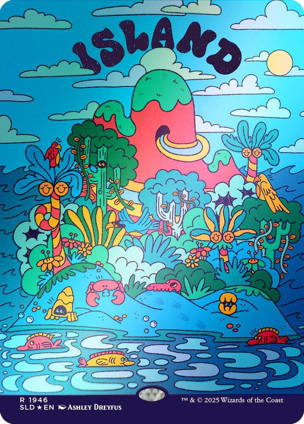 Island (1946) (Rainbow Foil) [Secret Lair Drop]