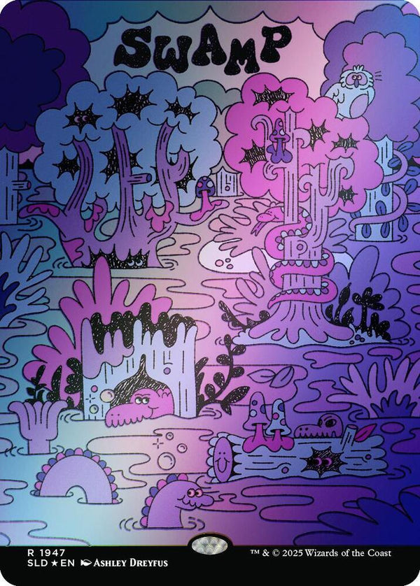 Swamp (1947) (Rainbow Foil) [Secret Lair Drop]