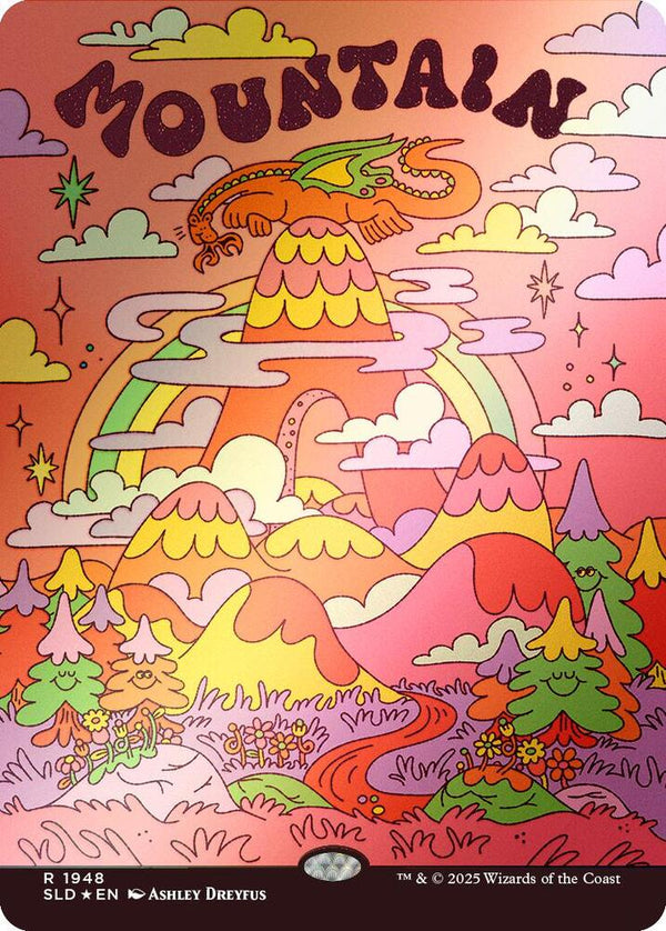 Mountain (1948) (Rainbow Foil) [Secret Lair Drop]