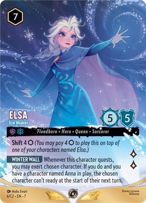 Elsa - Ice Maker (6) [Disney Lorcana Promo Cards]