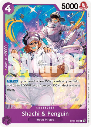 Shachi & Penguin (Tournament Pack 2025 Vol. 4) (ST10-008) [One Piece Promotion Cards]