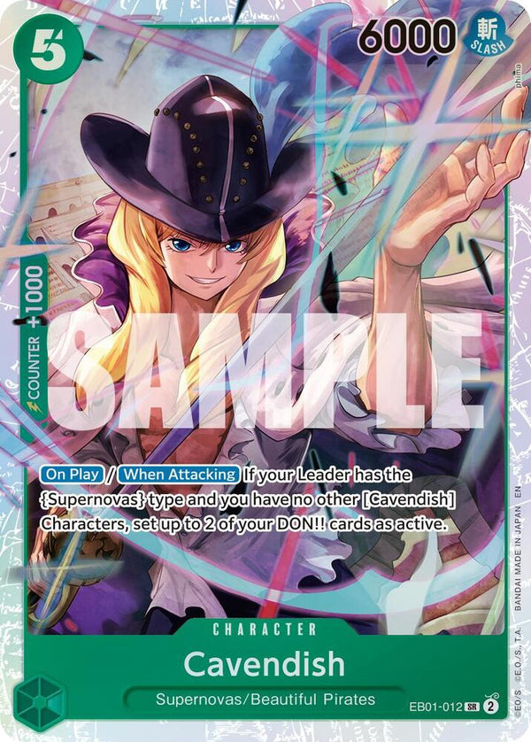 Cavendish - EB01-012 (Reprint) [Premium Booster -The Best- Vol. 2]